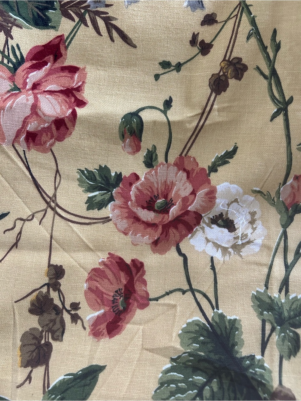 Waverly‎ Woodland Floral Screen Print Home Decor Fabric. 108” x 50”